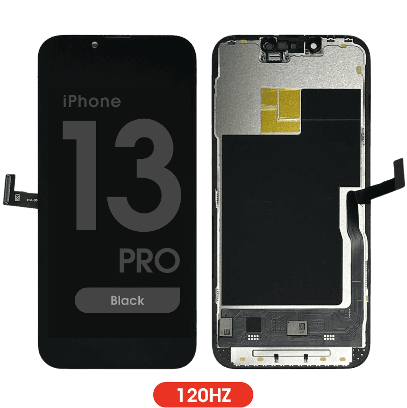 FX5 Soft OLED 120Hz - Aftermarket OLED Screen and Digitizer Assembly for iPhone 13 Pro (IC Swappable) (Black)