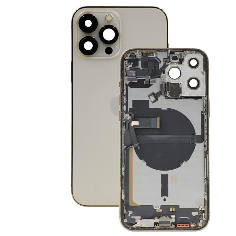 OEM Pull - Back Housing for iPhone 13 Pro Max (Grade A) (US Version) (Gold)