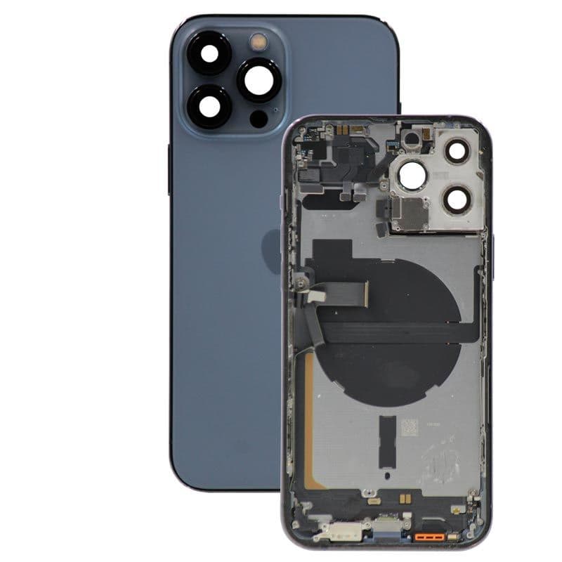 OEM Pull - Back Housing for iPhone 13 Pro Max (Grade A) (US Version) (Sierra Blue)
