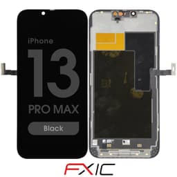 FX5 Soft OLED 120Hz - Aftermarket OLED Screen and Digitizer Assembly for iPhone 13 Pro Max (Black) (IC Swappable)