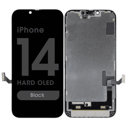 Hard OLED - Aftermarket OLED Screen and Digitizer Assembly For iPhone 14 (Black)