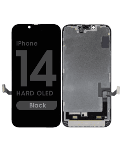 Hard OLED - Aftermarket OLED Screen and Digitizer Assembly For iPhone 14 (Black)