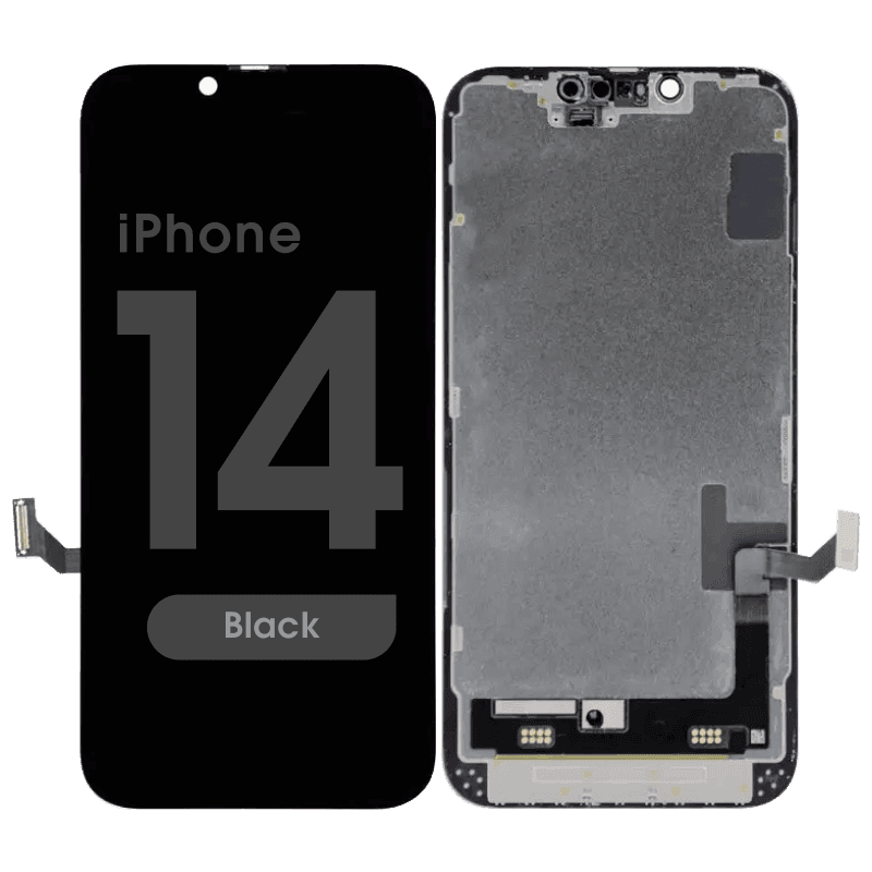 FX5 Soft OLED - Aftermarket OLED Screen Assembly for iPhone 14 / 16e (Black) - Injured Gadgets