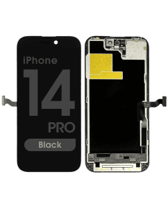 FX5 Hard OLED - Aftermarket OLED Screen Assembly for iPhone 14 Pro (Black)