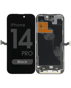 FX5 Incell Quick Repair Technology (QRT) - Aftermarket LCD Screen and Digitizer Assembly for iPhone 14 Pro (No Repair Messages) (Black)