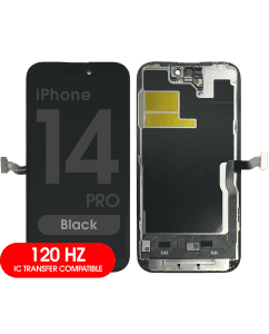 FX5 Soft OLED 120Hz - Aftermarket OLED Screen and Digitizer Assembly for iPhone 14 Pro (Black) (IC Swappable)