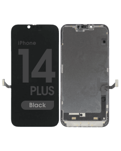 FX5 Soft OLED - Aftermarket OLED Screen and Digitizer Assembly for iPhone 14 Plus (Black) (IC Swappable)