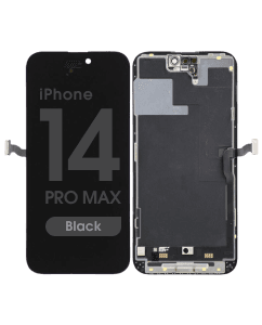 FX5 Soft OLED 120Hz QRT - Aftermarket OLED Screen and Digitizer Assembly for iPhone 14 Pro Max (Quick Repair Technology) (Black)