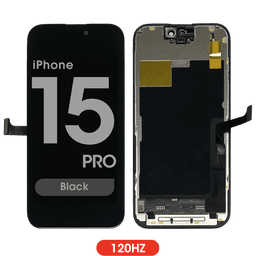 FX5 Incell 120Hz - Aftermarket LCD Screen and Digitizer Assembly for iPhone 15 Pro (IC Swappable) (Black)
