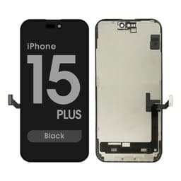 FX5 Soft OLED - Aftermarket OLED Screen and Digitizer Assembly for iPhone 15 Plus (IC Swappable) (Black)