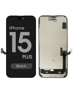 Incell - Aftermarket LCD Screen and Digitizer Assembly for iPhone 15 Plus (Black)