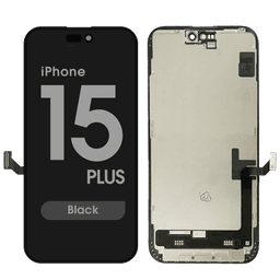 Incell - Aftermarket LCD Screen and Digitizer Assembly for iPhone 15 Plus (Black)