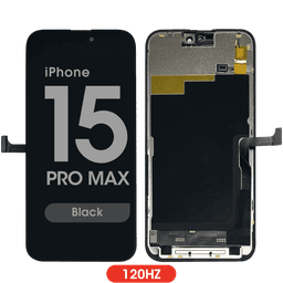 FX5 Incell 120Hz - Aftermarket LCD Screen and Digitizer Assembly for iPhone 15 Pro Max (IC Swappable) (Black)