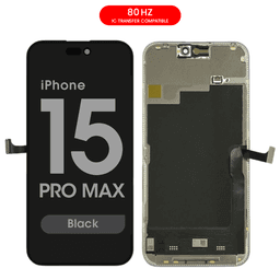 FX5 Incell 80Hz - Aftermarket LCD Screen and Digitizer Assembly for iPhone 15 Pro Max (Black) (IC Swappable) - Injured Gadgets