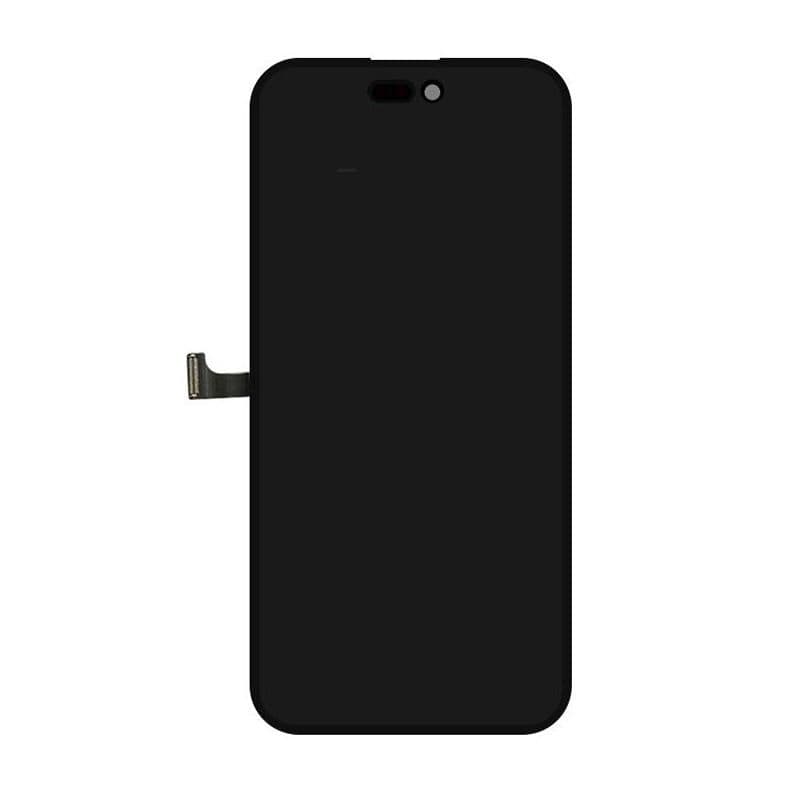 FX5 Soft OLED 120Hz - Aftermarket OLED Screen and Digitizer Assembly for iPhone 15 Pro Max (Black) (IC Swappable)
