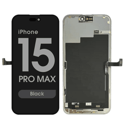 Premium Refurbished - OLED Screen Assembly for iPhone 15 Pro Max (Black)