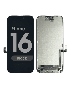 IG3 Incell - Aftermarket LCD Screen and Digitizer Assembly for iPhone 16 (Black)