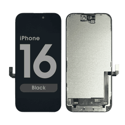 IG3 Incell - Aftermarket LCD Screen and Digitizer Assembly for iPhone 16 (Black)