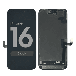 Premium FOG - OLED Screen Assembly for iPhone 16 (Black)