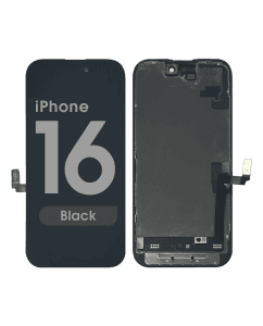 Premium FOG - OLED Screen Assembly for iPhone 16 (Black)