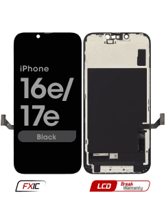 FX5 Incell - Aftermarket LCD Screen and Digitizer Assembly for iPhone 16e /17e (IC Swappable) (Black)