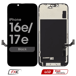 FX5 Incell - Aftermarket LCD Screen and Digitizer Assembly for iPhone 16e /17e (IC Swappable) (Black)