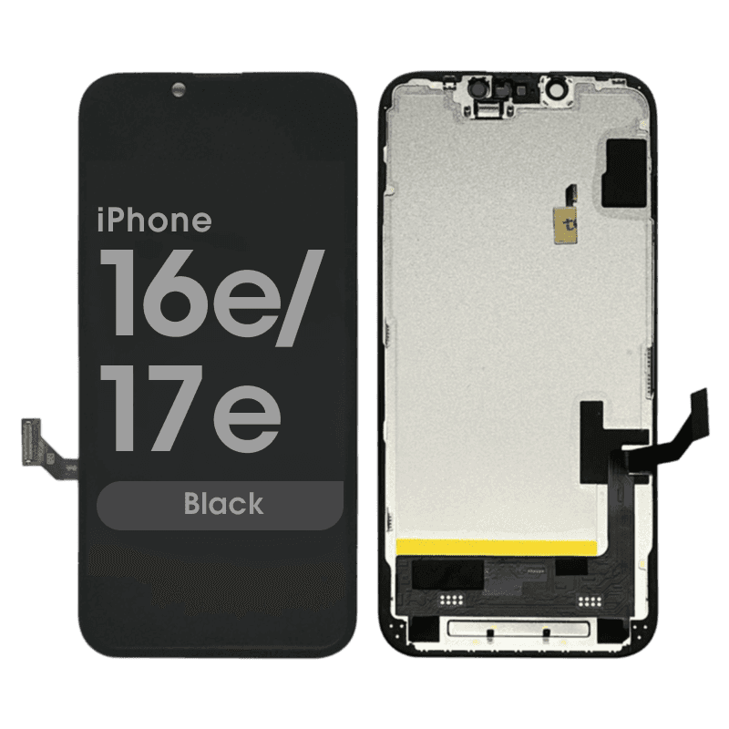 FX5 Soft OLED - Aftermarket OLED Screen and Digitizer Assembly for iPhone 16e / 17e (IC Swappable) (Black)