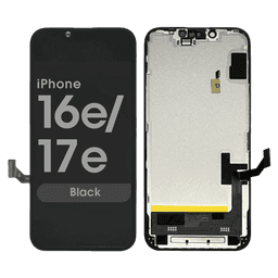 FX5 Soft OLED - Aftermarket OLED Screen and Digitizer Assembly for iPhone 16e / 17e (IC Swappable) (Black)