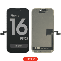 FX5 Soft OLED 120Hz - Aftermarket OLED Screen Assembly for iPhone 16 Pro (IC Swappable) (Black) 