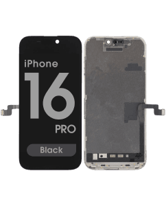 Premium Refurbished - OLED Screen Assembly for iPhone 16 Pro (Black)