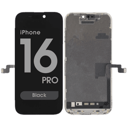 Premium Refurbished - OLED Screen Assembly for iPhone 16 Pro (Black)