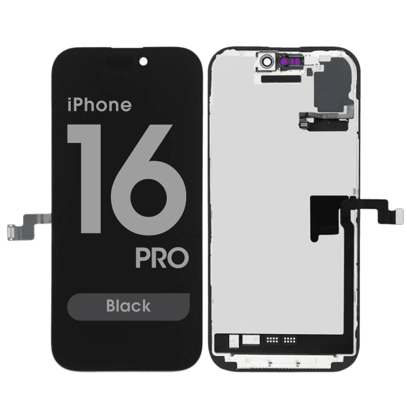 OEM Pull - OLED Screen and Digitizer Assembly w/ Proximity Sensor for iPhone 16 Pro (Grade A)