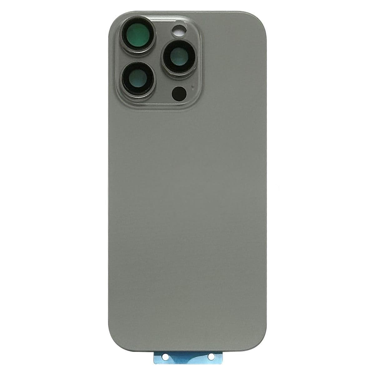 Back Glass w/ Camera Lens / MagSafe Magnet for iPhone 16 Pro (Natural Titanium) (No Logo)
