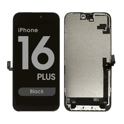 FX5 Soft OLED - Aftermarket OLED Screen and Digitizer Assembly for iPhone 16 Plus (IC Swappable) (Black)