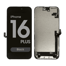 IG3 Soft OLED - Aftermarket OLED Screen and Digitizer Assembly for iPhone 16 Plus (Black)