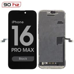 IG3 Soft OLED 90Hz- Aftermarket OLED Screen and Digitizer Assembly for iPhone 16 Pro Max (Black)