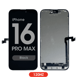 FX5 Incell 120Hz - Aftermarket LCD Screen and Digitizer Assembly for iPhone 16 Pro Max (Black)