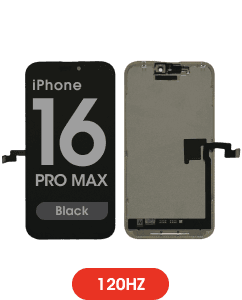 FX5 Soft OLED 120Hz - Aftermarket OLED Screen Assembly for iPhone 16 Pro Max (IC Swappable) (Black)