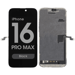 IG3 Incell 90Hz - Aftermarket LCD Screen and Digitizer Assembly for iPhone 16 Pro Max (Black) - Injured Gadgets