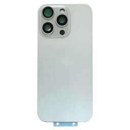 Back Glass w/ Camera Lens / MagSafe Magnet for iPhone 16 Pro Max (White Titanium) (No Logo)