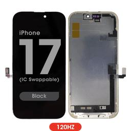 FX5 Incell 120Hz - Aftermarket LCD Screen and Digitizer Assembly for iPhone 17 (IC Swappable) (Black)