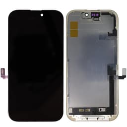 FX5 Soft OLED 120Hz - Aftermarket OLED Screen and Digitizer Assembly for iPhone 17 (Black) (IC Swappable) 