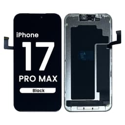 FX5 Soft OLED 120Hz - Aftermarket OLED Screen and Digitizer Assembly for iPhone 17 Pro Max (IC Swappable) (Black)