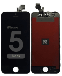 Premium Refurbished - LCD Screen and Digitizer Assembly for iPhone 5 (Black)