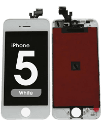 Premium Refurbished - LCD Screen and Digitizer Assembly for iPhone 5 (White)