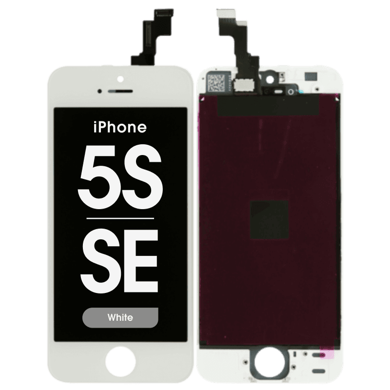 FX5 - Aftermarket LCD Screen and Digitizer Assembly for iPhone 5S / SE (White)