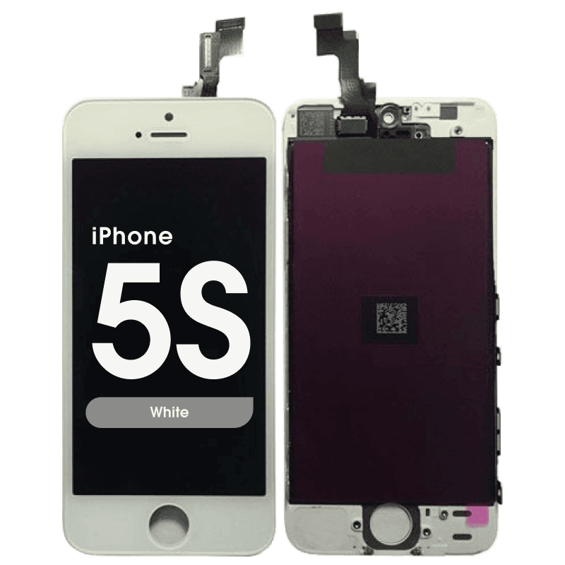 IG3 - Aftermarket LCD Screen and Digitizer Assembly for iPhone 5S (White)