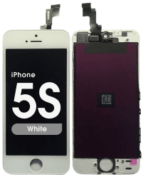 IG3 - Aftermarket LCD Screen and Digitizer Assembly for iPhone 5S (White)