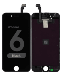 Premium Refurbished - LCD Screen and Digitizer Assembly for iPhone 6 (Black)