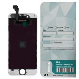 Premium Refurbished - LCD Screen and Digitizer Assembly for iPhone 6 (White)